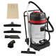 Industrial Wet & Dry Vacuum Cleaner & Attachments, Powerful 3000w, 80 Litre