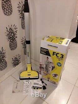 KARCHER FC3 Cordless Hard Floor Cleaner Yellow RRP£299 BARGAIN