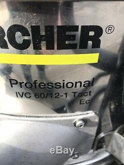 Karcher IVC 60/12-1 Tact EC 240v Wet & Dry Vacuum Cleaner. Ideal Car Wash Vac
