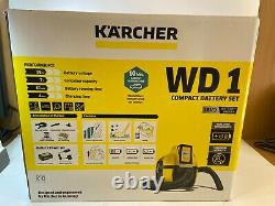 Kärcher WD1 Wet & Dry Cordless Vacuum Cleaner NEW