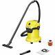 Karcher Wd 3 Bagged Wet & Dry Cleaner Yellow New From Ao