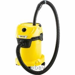 Karcher WD 3 Bagged Wet & Dry Cleaner Yellow New from AO