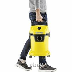 Karcher WD 3 Bagged Wet & Dry Cleaner Yellow New from AO