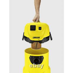 Karcher WD 3 P Wet and Dry Vacuum Cleaner 17L 240v