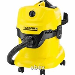 Karcher WD 4 Wet & Dry Cleaner Yellow New from AO
