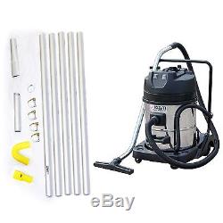 Kiam Gutter Cleaning System KV60-2 Wet & Dry Vacuum Cleaner & 20ft 6m Pole Kit