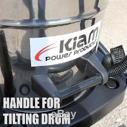 Kiam Gutter Cleaning System KV80 Industrial Wet & Dry Vacuum Cleaner & Pole Kit