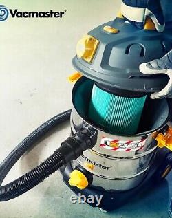 L Class 110V Vacuum Cleaner 30L Wet & Dry Industrial with 110V PTO Vacmaster