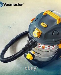 L Class 110V Vacuum Cleaner 30L Wet & Dry Industrial with 110V PTO Vacmaster