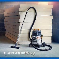 L Class Wet & Dry Certified Vacuum Cleaner 20L 1600W Dust Extractor Vacmaster