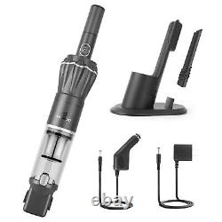 MOOSOO Cordless Hand Vacuum Cleaner, Wet Dry Handheld Vacuum Cleaners Black