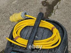 Makita 447M 110v Wet & Dry Vacuum Dust Extractor Vac control hose M class hoover