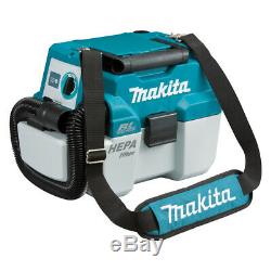 Makita DVC750LX1 18V BRUSHLESS Wet/Dry Vacuum, Portable, Dust Extraction