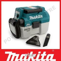 Makita DVC750LZ 18V Cordless L-Class Wet/Dry Vacuum Cleaner Brushless Body Only