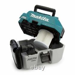 Makita DVC750LZ 18V LXT BL Wet/Dry Vacuum Cleaner + 1 x 4.0Ah Battery & Charger