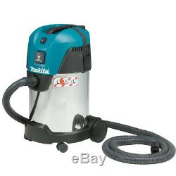 Makita VC3011L Vacuum Cleaner Wet and Dry Dust Extractor 30L 240V