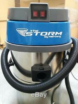 Mercury Storm Chrome Wet Dry Vacuum 20 Gallons WVC-20 FREE SHIPPING