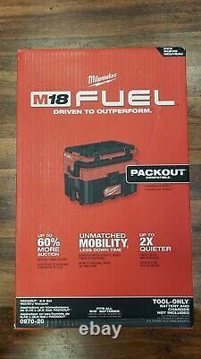 Milwaukee 0970-20 M18 Fuel Packout 2.5 Gallon Wet/Dry Vacuum Cleaner