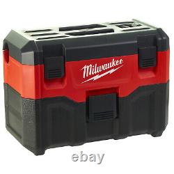 Milwaukee M18 Wet and Dry Vacuum Dust Extractor HEPA Filter M18VC2-0 Bare Unit