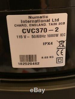 NUMATIC CHARLES CVC370 Wet & Dry Vac Blue A21A Kit 110V SITE VACUUM DERBY