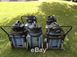 NUMATIC WET & DRY VACUUMS 9 IN TOTAL 240v / 110v MACHINES