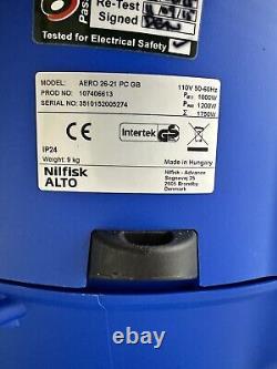 Nilfisk Alto Aero 26-21PC Bagless Wet & Dry Vacuum Cleaner 110volt UNUSED