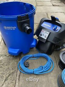 Nilfisk Wet Dry Vacuum Cleaner AC Attix 50-01 PC 302003631 RRP £400
