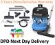 Numatic Charles Cvc370-2 Vacuum Cleaner Hoover Wet & Dry 3 In 1 Blue A21a Kit