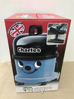 Numatic Charles Cvc-370 Wet & Dry Vacuum Cleaner Blue 240V