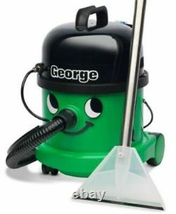 Numatic George GVE370-2 Vacuum Carpet Cleaner Hoover Wet & Dry Green A26A Kit UK