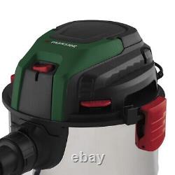 Parkside 1400W 25L Industrial Wet & Dry Vacuum Cleaner Complete Set