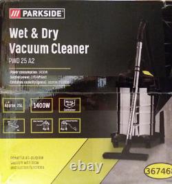 Parkside Wet & Dry Vacuum Cleaner PWD 25 A2 German Make