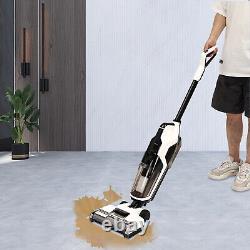Portable All-in-One Cordless Vacuum Cleaner Mop Wet/Dry LED Display WithWater Tank