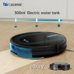 Proscenic Alexa Robotic Vacuum Cleaner 360° Pet Wet Dry Vacuum Mopping Robot