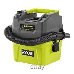 RYOBI 18V 1 Gallon Wet Dry vac hoover vacuum wet dry compact cordless PCL733