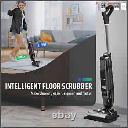 Rechargeable Cordless Hard Floor Cleaner Wet Dry Vacuum Cleaner with Fast Charger