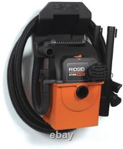 Ridgid 5-Gal Shop Vacuum Wet Dry Wall-Mount Vac Cleaner Blower Car Portable