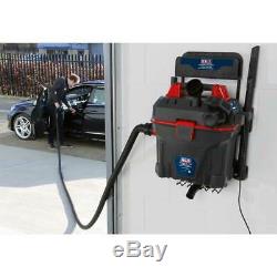 Sealey Garage Wet & Dry Vacuum Cleaner 1500W with Remote Control Wall Mounting