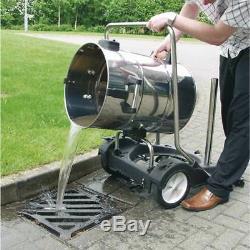 Sealey Industrial Wet & Dry Vacuum Cleaner 77L Stainless Swivel Drum 2400With230V