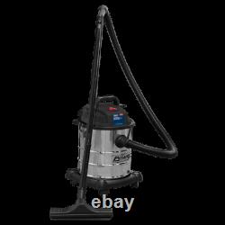 Sealey PC195SD Vacuum Cleaner Wet & Dry 20ltr 1250w