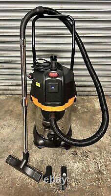 Sealey PC300BL Vacuum Cleaner Cyclone Wet/Dry 30ltr Double Stage 1200With230V