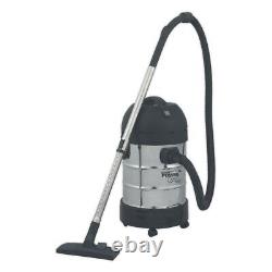 Sealey PC300SD Vacuum Cleaner Industrial 30L 1400With230V Stainless Drum