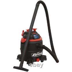 Sealey PC300 Vacuum Cleaner Wet & Dry 30L 1100With230V