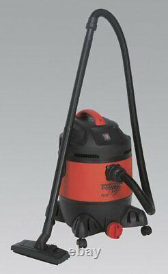Sealey PC300 Vacuum Cleaner Wet & Dry 30ltr 1400With230V