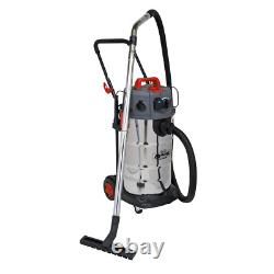 Sealey PC380M Vacuum Cleaner Industrial Dust-Free Wet/Dry 38L 1500With230V