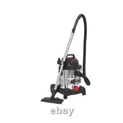 Sealey Vacuum Cleaner 240v Wet & Dry Vac 20L Industrial Vac PC200SD