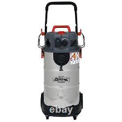 Sealey Vacuum Cleaner Industrial Wet/Dry 38L 1500With230V Plastic Drum M Class