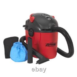 Sealey Vacuum Cleaner Wet & Dry 10L 1000With230V
