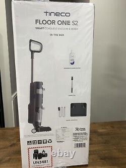 Tineco Floor One S2 Smart Cordless Wet/Dry Vacuum Cleaner Floor Washer Dark Gray