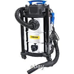 VEVOR 3 in 1 Wet & Dry Vacuum Cleaner 25L Dust Extractor For Industrial Garage